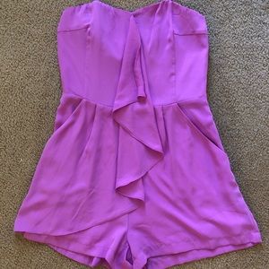 Express strapless romper
